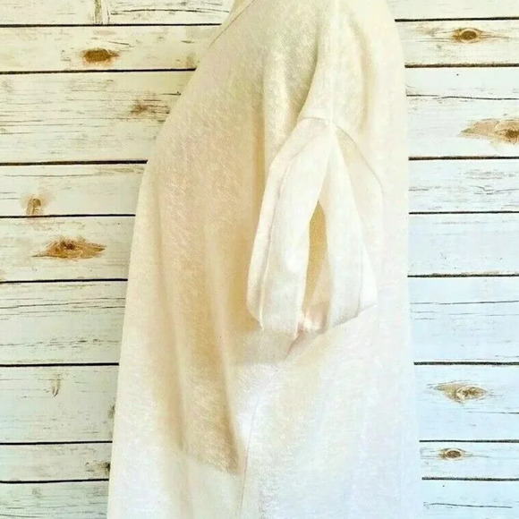 TARGET Short Sleeve Pull Over Crew Neck Sheer Pink Shirt Top Size Extra Large - Picture 8 of 10